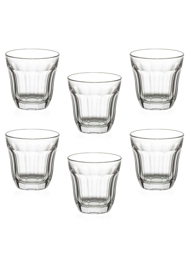 باساباتشي 6 قطع كأس ويسكي باروك، 300 مل، ارتفاع 92 مم، قطر 90 مم - Image 1