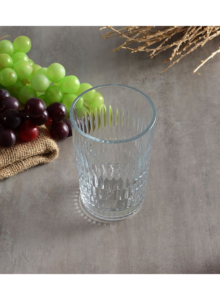 باساباتشي 6 قطع أكواب شرب طويلة للمطر، 350 مل، ارتفاع 121 مم، قطر 80 مم - Image 3