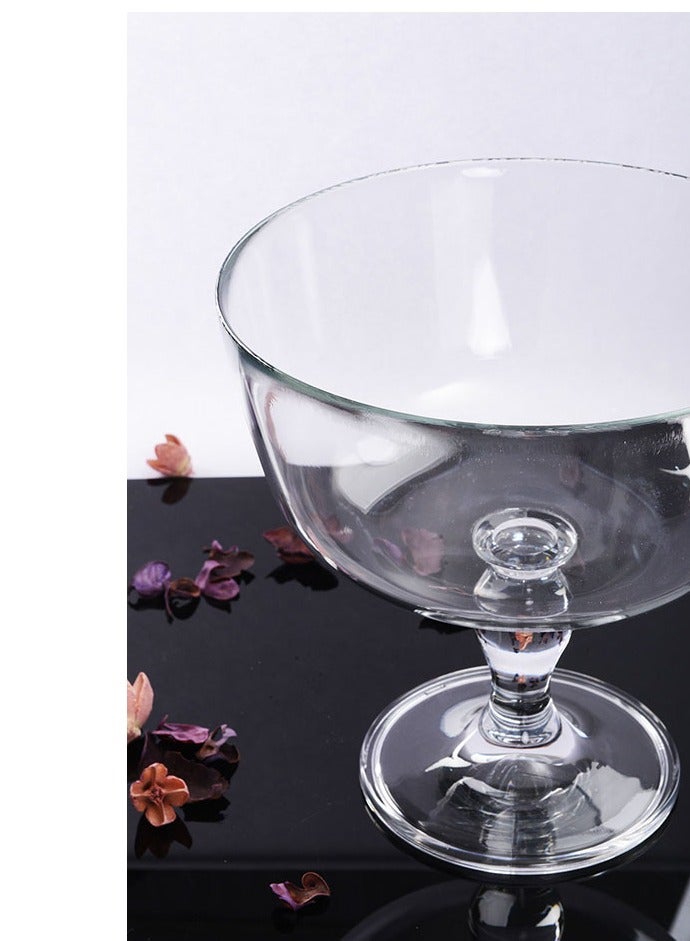 Pasabahce Petite Patisserie Footed Service Bowl, 224 Mm Diameter, 222 Mm Height - Image 5