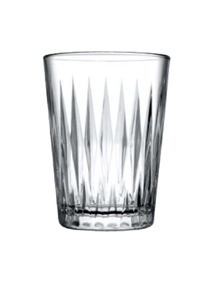 باساباتشي 6 قطع كوب ماء لوزيا، 250 مل، ارتفاع 104 مم، قطر 77.5 مم - Image 2