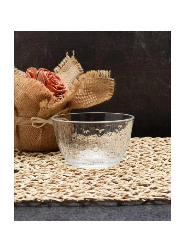 باساباتشي طقم 6 قطع من أوعية المربى الزجاجية سعة 250 مل، ارتفاع 59 مم، قطر 100 مم - Image 2