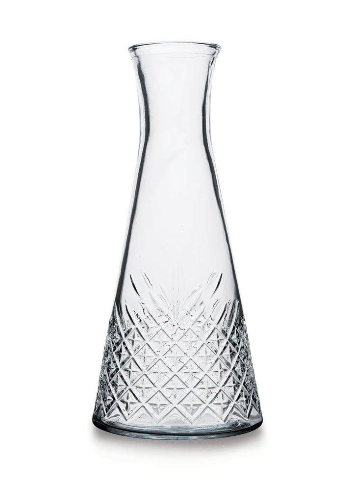 باساباتشي Timeless Glass Carafe, 940 Ml Capacity, 264 Mm Height, 65 Mm Diameter Clear  - Image 1