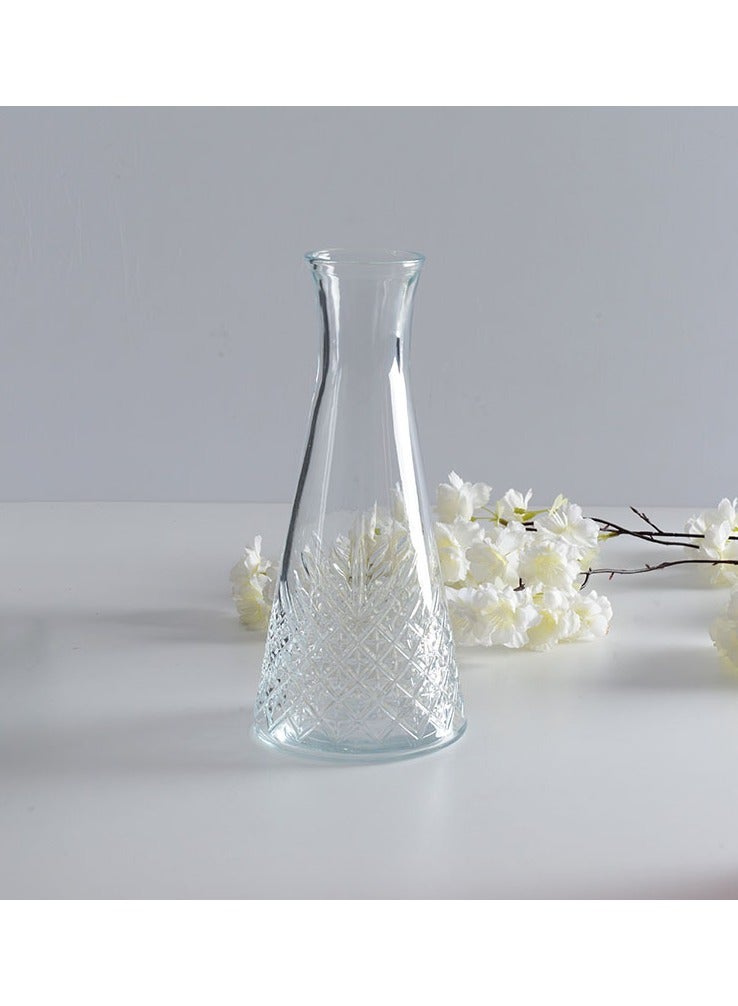 باساباتشي Timeless Glass Carafe, 940 Ml Capacity, 264 Mm Height, 65 Mm Diameter Clear  - Image 3