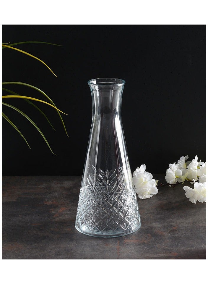 باساباتشي Timeless Glass Carafe, 940 Ml Capacity, 264 Mm Height, 65 Mm Diameter Clear  - Image 2