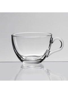 Pasabahce 6 Pieces Basic Glass Tea And Coffee Mug Set 238 Ml Clear  - Image 2