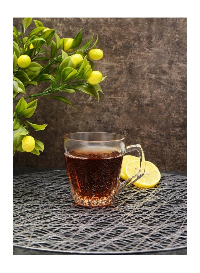 باساباتشي طقم أكواب زجاجية سافير 2 قطعة سعة 250 مل - Image 3