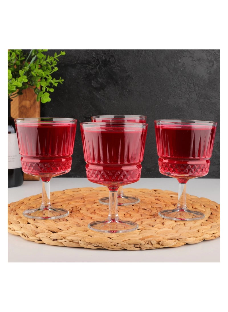 باساباتشي طقم كوكتيل إليسيا 4 قطع سعة 260 مل، ارتفاع 134 مم، قطر 86 مم - Image 5