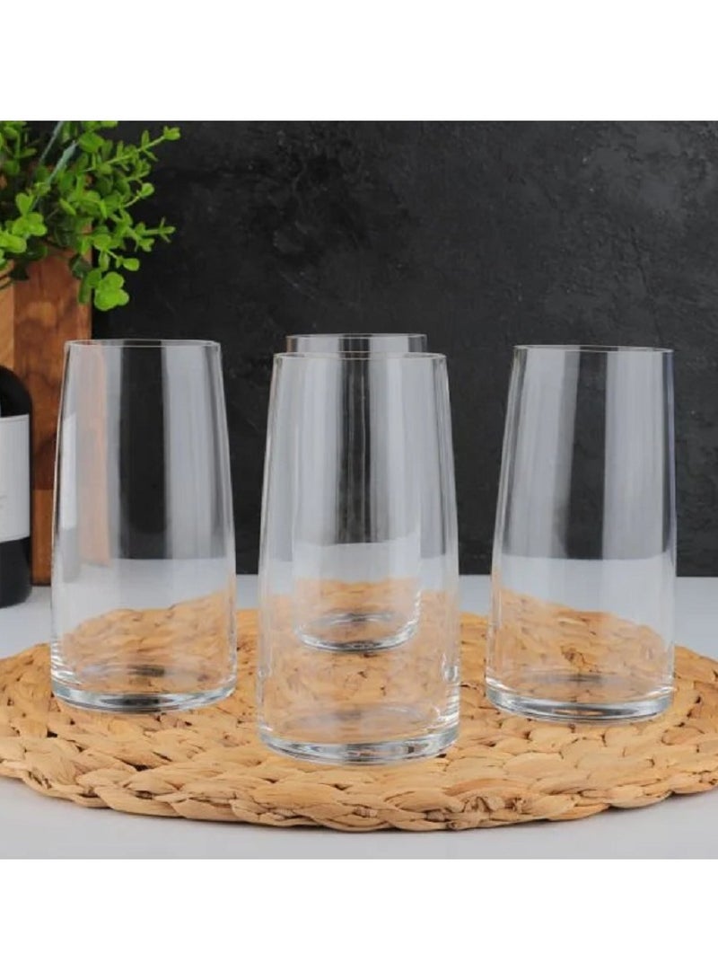 Pasabahce 4 Pieces Pinot Long Drink Glass Set 460 Ml Clear - Image 2