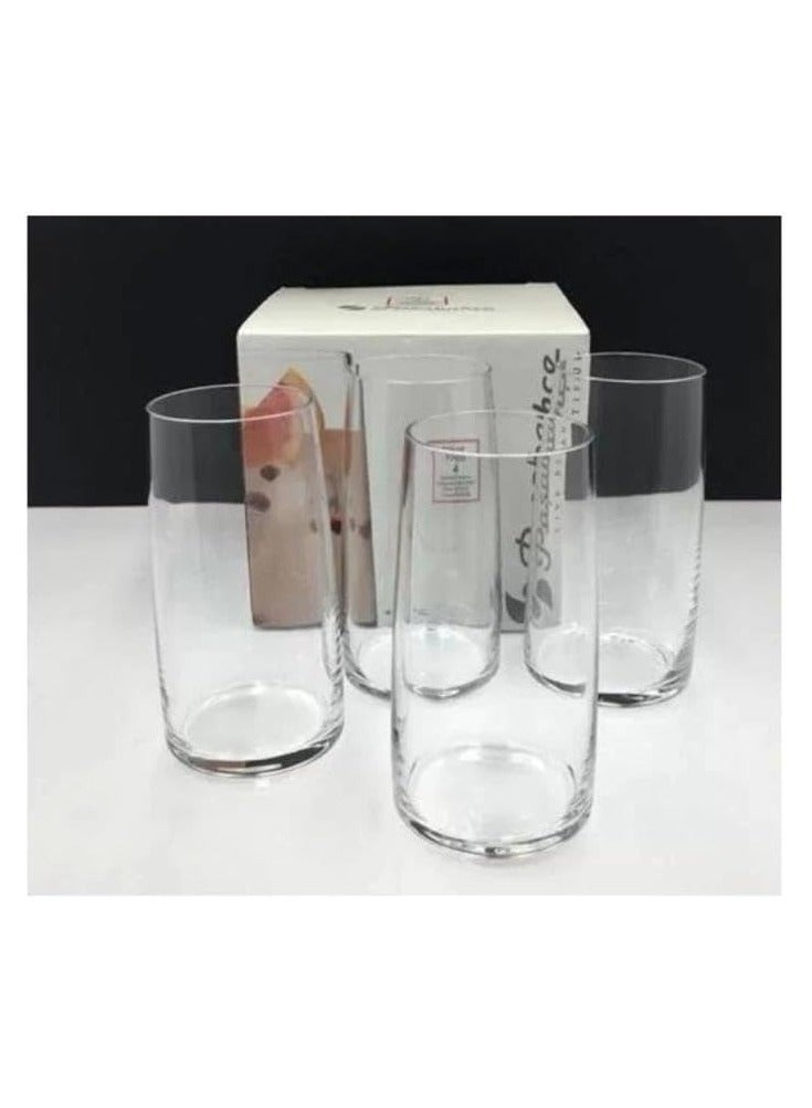 Pasabahce 4 Pieces Pinot Long Drink Glass Set 460 Ml Clear - Image 3