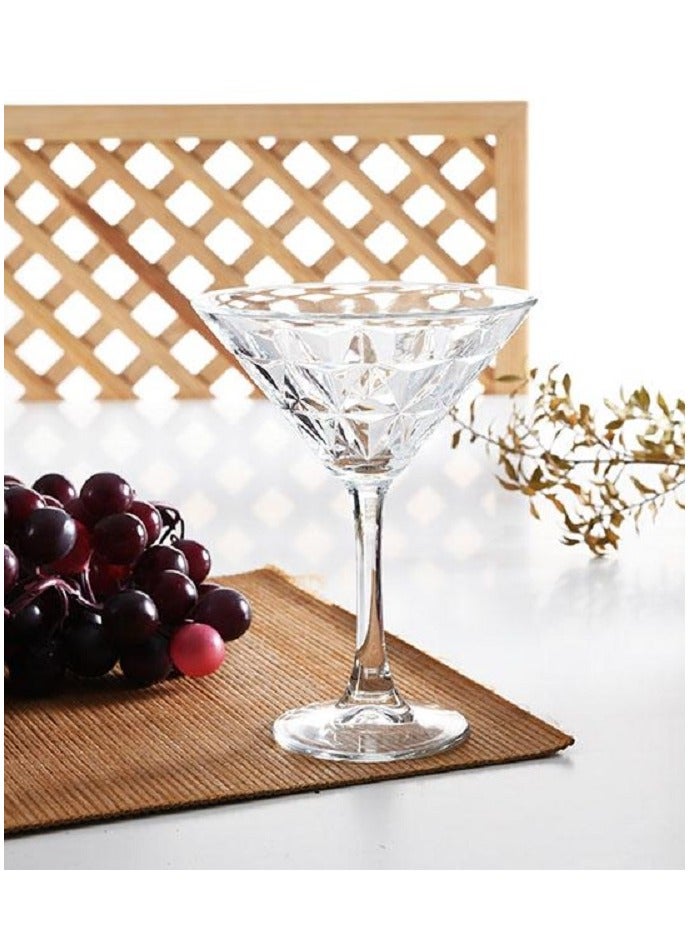 Pasabahce 4 Pieces Estrella Martini Glass Set 210 Ml, 155 Mm Height, 120 Mm Diameter Clear  - Image 4