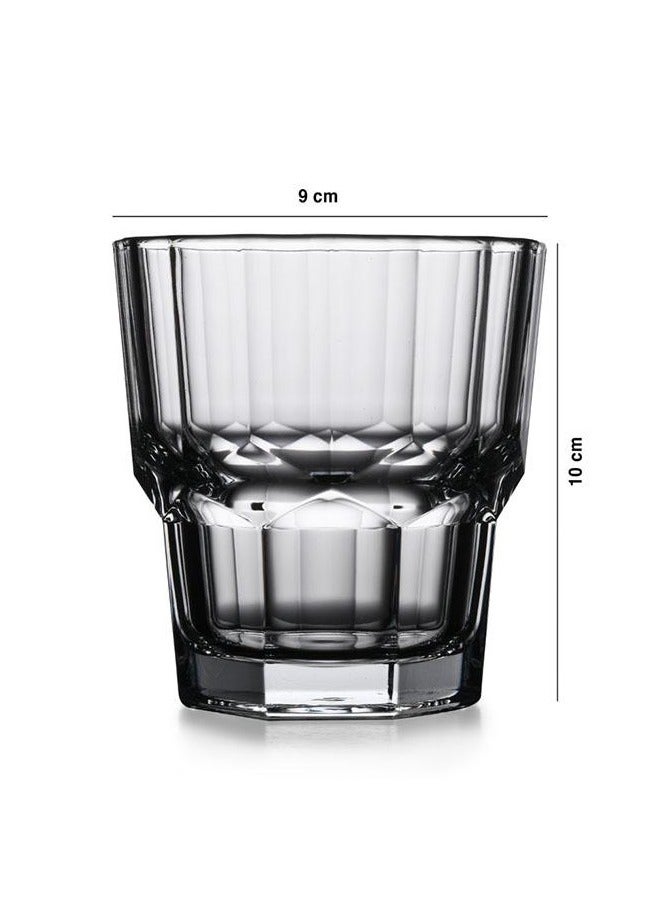 باساباتشي طقم كؤوس ويسكي سيرينيتي 3 قطع 355 مل، ارتفاع 100 مم، قطر 94.5 مم - Image 2
