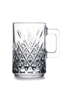 Pasabahce 2 Pieces Timeless Glass Mug Set 315 Ml Clear  - Image 1