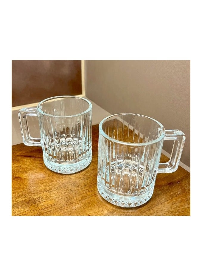 باساباتشي طقم أكواب زجاجية إليسيا 2 قطعة سعة 250 مل - Image 5