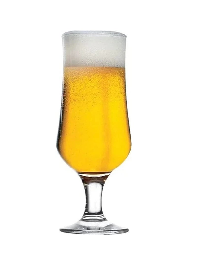 Pasabahce 6 Pieces G4U Vika Beer Glass Set 385 Ml, 190 Mm Height, 66 Mm Diameter  - Image 2