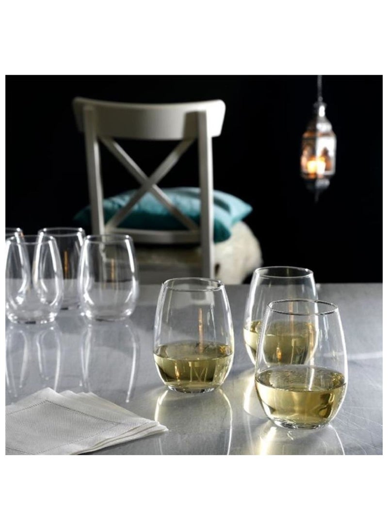 باساباتشي طقم أكواب كبيرة من العنبر 6 قطع سعة 570 مل - Image 5