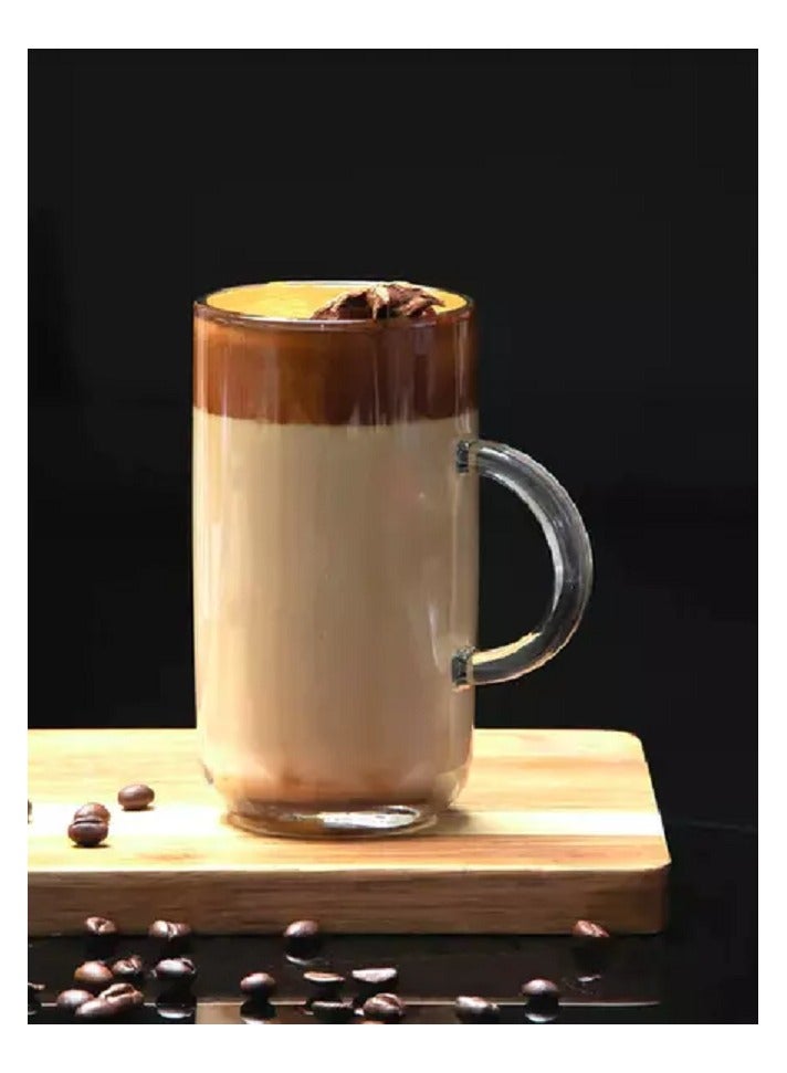 باساباتشي طقم أكواب زجاجية أيقونية مكون من 2 قطعة سعة 270 مل - Image 5