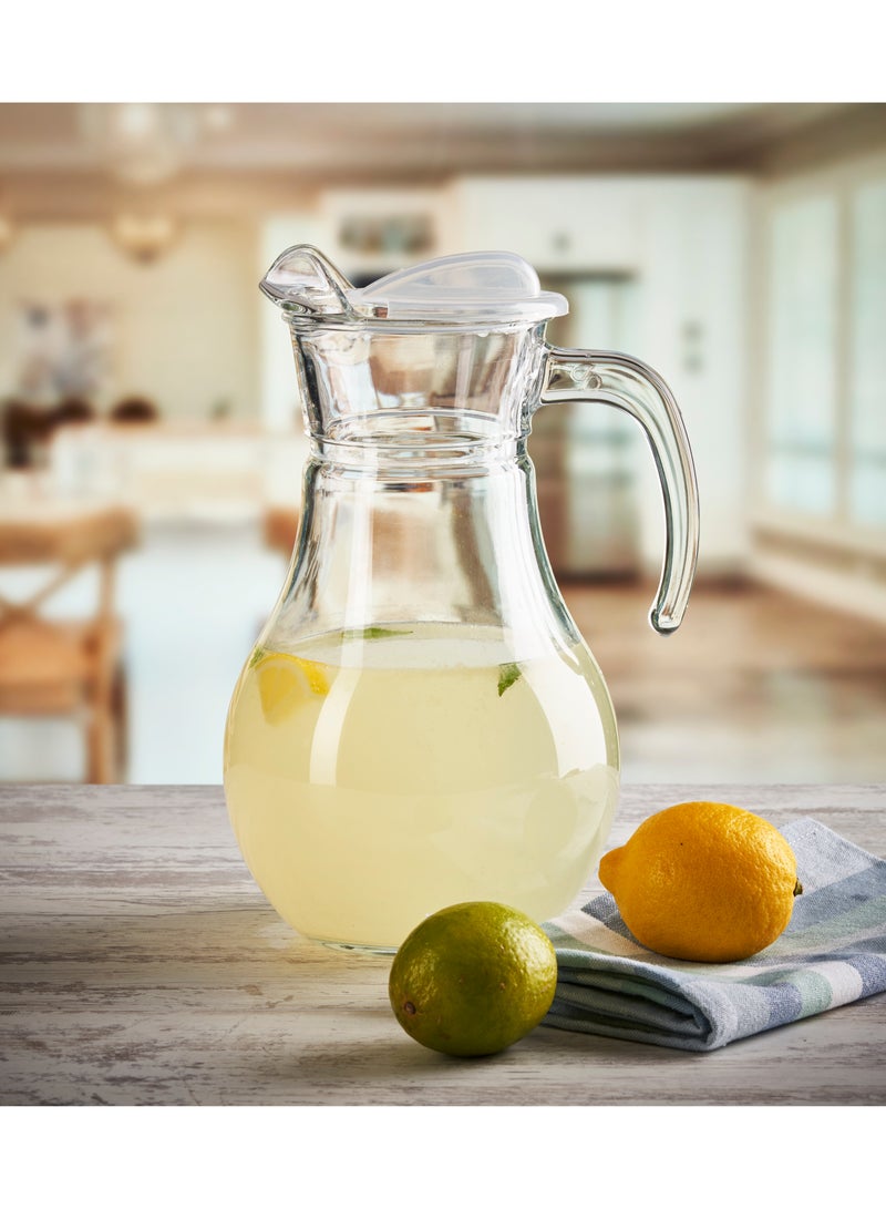 Pasabahce Bistro Glass Jug, 1800 Ml, 258 Mm Height, 109 Mm Diameter Clear  - Image 3