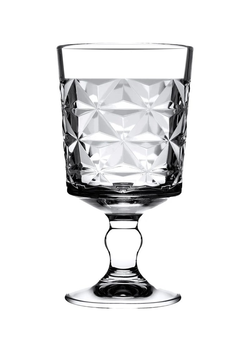 باساباتشي طقم كؤوس نبيذ أحمر استريلا 4 قطع 330 مل، ارتفاع 160 مم، قطر 86.5 مم - Image 1