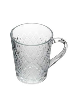 Pasabahce 2 Pieces Ruby Glass Mug Set 265 Ml Clear  - Image 4