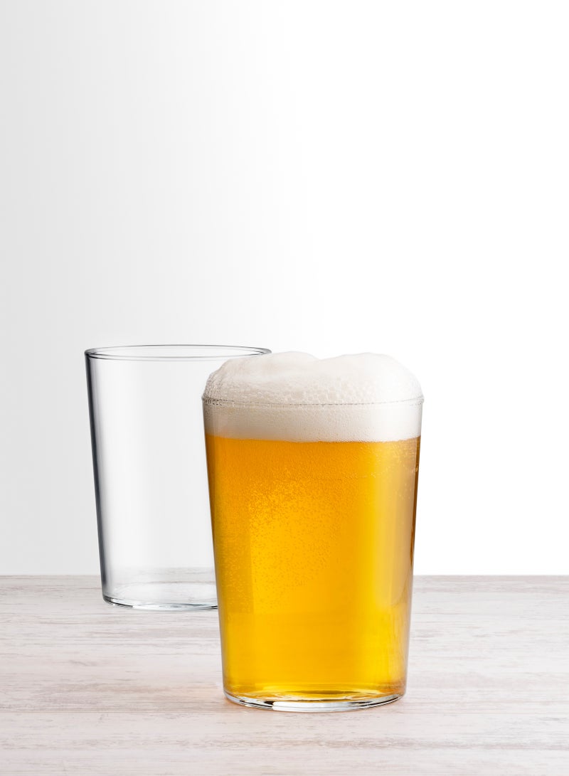 Pasabahce - 4 Pieces Bistro Beer Glass Set 510 Ml Clear - Image 1