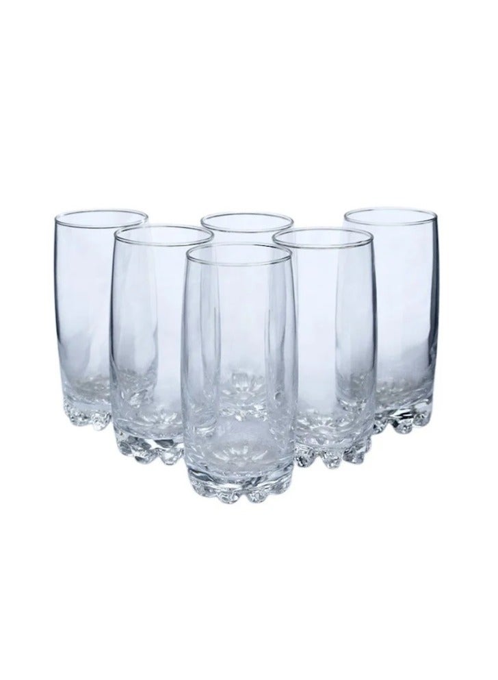 باساباتشي طقم أكواب شرب طويلة 6 قطع G4U نور سعة 385 مل - Image 3