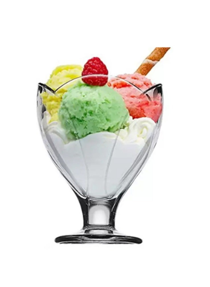 باساباتشي 2 Pieces Ice Ville Ice Cream Bowl Set 270 Ml, 124 Mm Height, 94 Mm Diameter  - Image 5