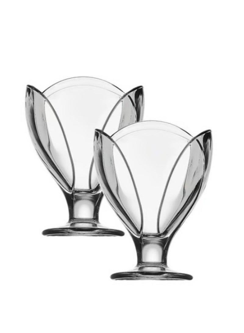 باساباتشي 2 Pieces Ice Ville Ice Cream Bowl Set 270 Ml, 124 Mm Height, 94 Mm Diameter  - Image 2