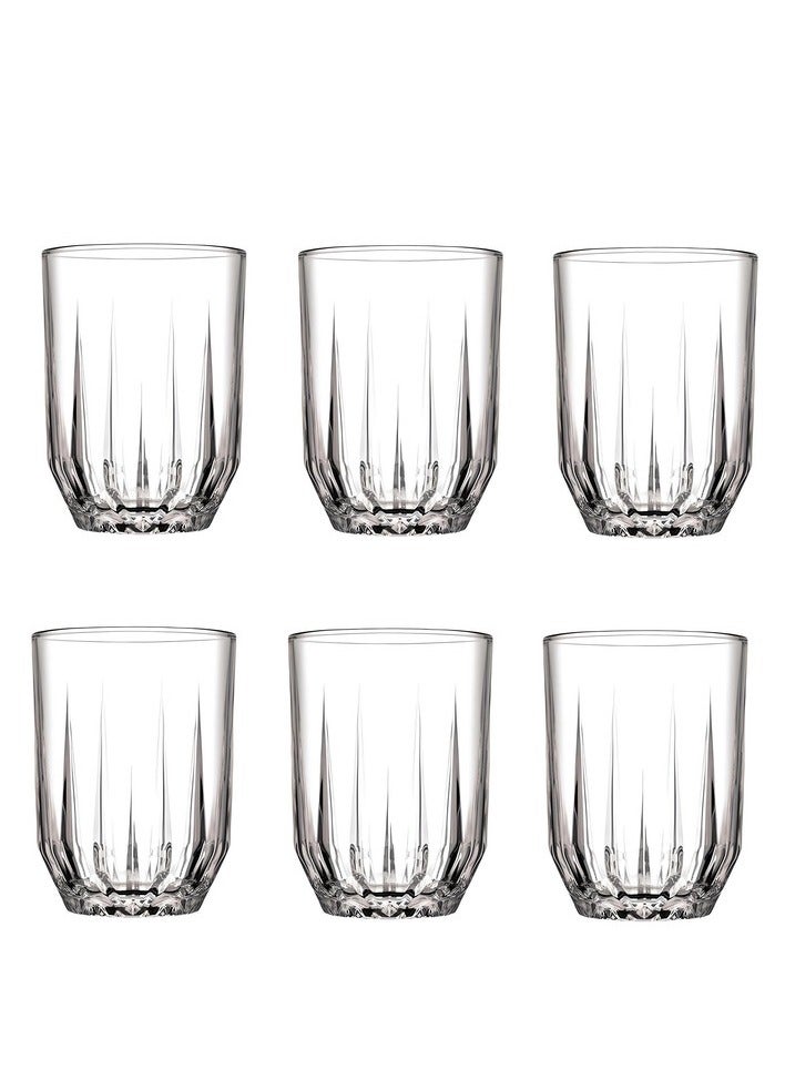 باساباتشي 6 قطع كوب ماء إيكو، 250 مل، ارتفاع 99 مم، قطر 75.3 مم - Image 2