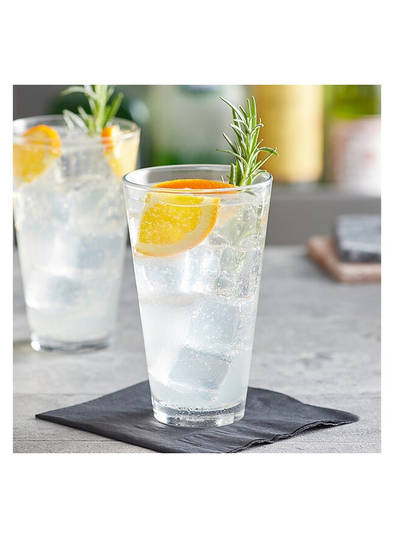 باساباتشي 6 Pieces City Long Drink Tumbler, 340 Ml, 135 Mm Height, 82 Mm Diameter Clear - Image 3