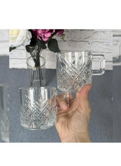 Pasabahce 2 Pieces Timeless Glass Mug Set 195 Ml Clear  - Image 2