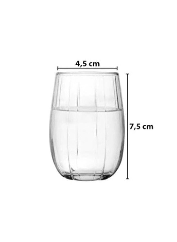 Pasabahce 6 Pieces Linka Liqueur Glass Set 115 Ml Clear  - Image 2