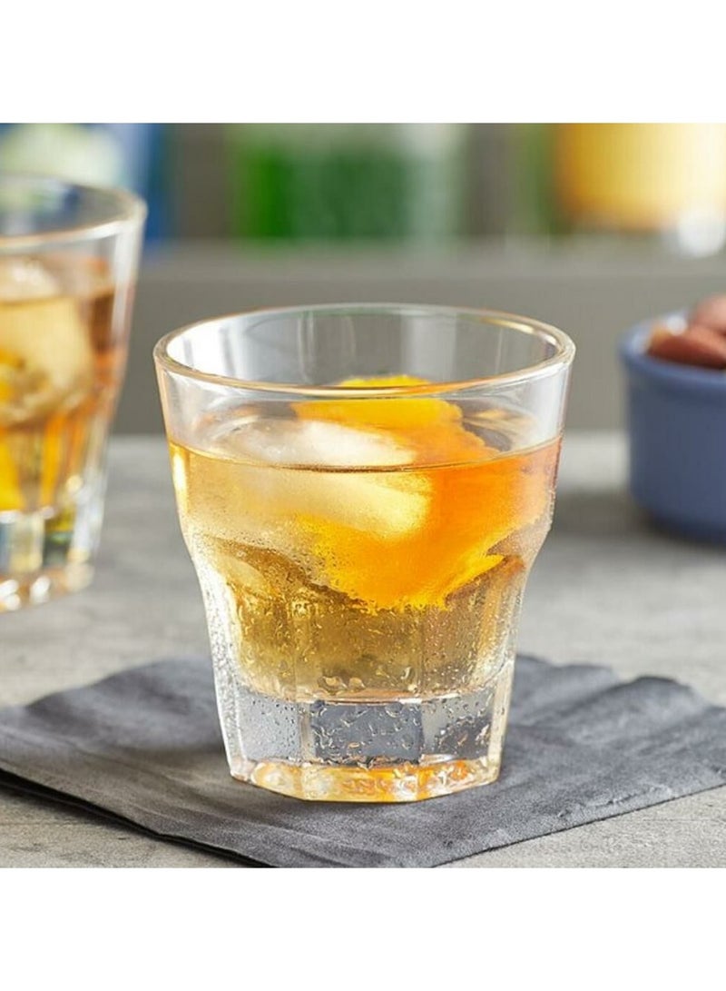 باساباتشي طقم كؤوس ماء كازابلانكا 3 قطع سعة 140 مل، ارتفاع 76 مم، قطر 72 مم، مقسّى بالكامل - Image 4