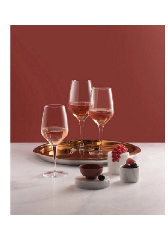 باساباتشي 6 Pieces Napa White Wine Glass Set 360 Ml, 205 Mm Height, 58.5 Mm Diameter  - Image 5