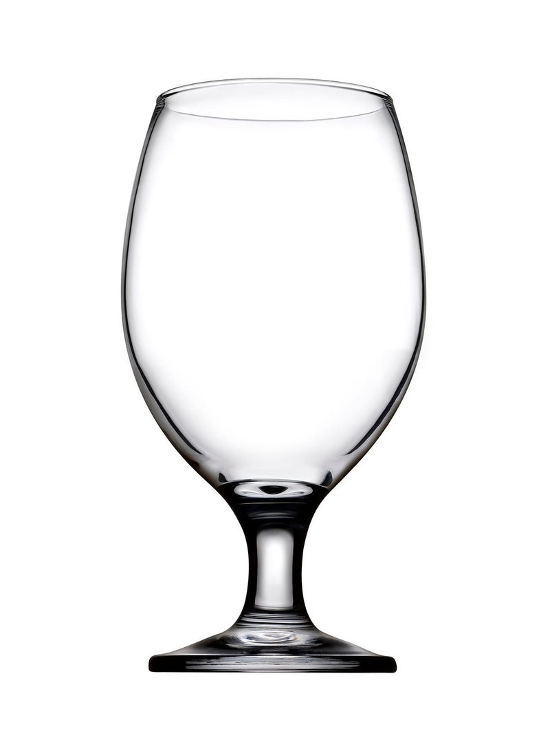 Pasabahce - 6 Pieces G4U Siena Beer Glass Set 400 Ml, 160 Mm Height, 68 Mm Diameter Clear - Image 1