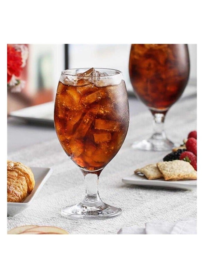 Pasabahce - 6 Pieces G4U Siena Beer Glass Set 400 Ml, 160 Mm Height, 68 Mm Diameter Clear - Image 1