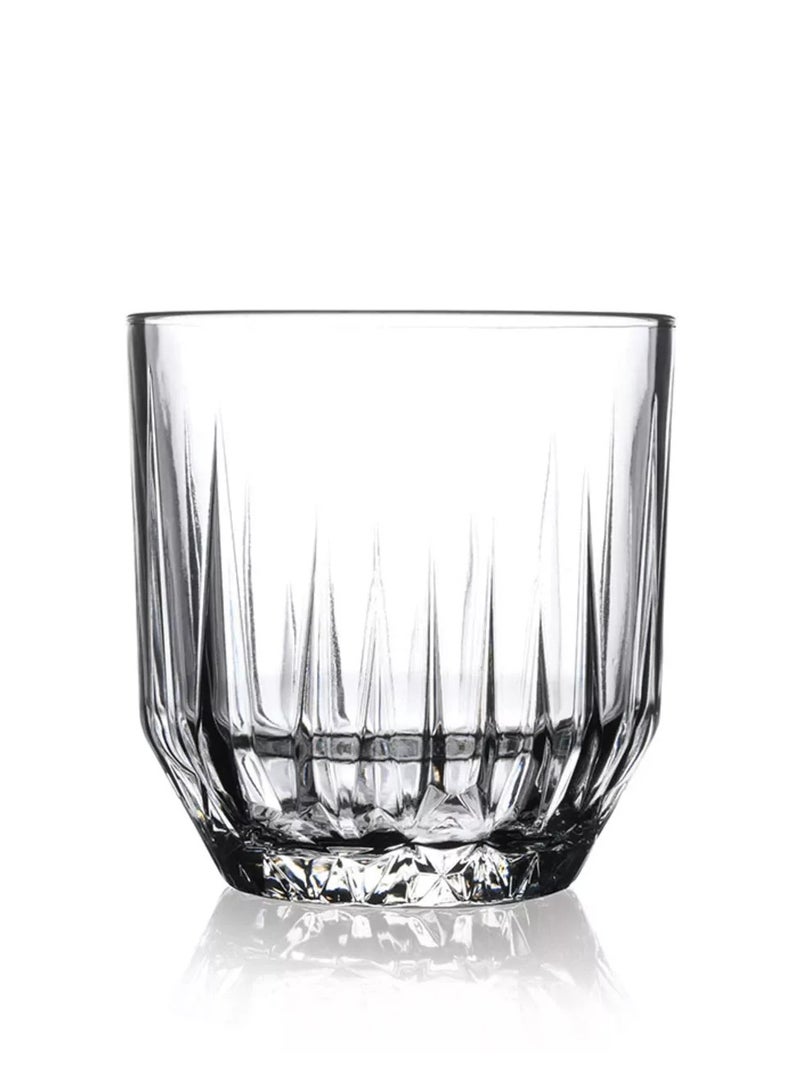 Pasabahce 6 Pieces Echo Whisky Tumbler, 300 Ml, 88 Mm Height, 84.5 Mm Diameter Clear - Image 1