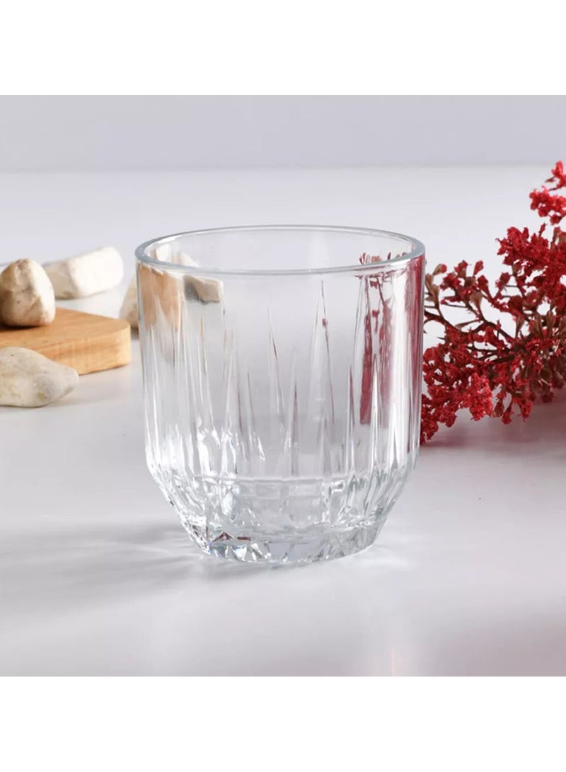 Pasabahce 6 Pieces Echo Whisky Tumbler, 300 Ml, 88 Mm Height, 84.5 Mm Diameter Clear - Image 5