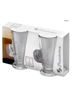 Pasabahce 2 Pieces Colombian Glass Mug Set 263 Ml Clear  - Image 2