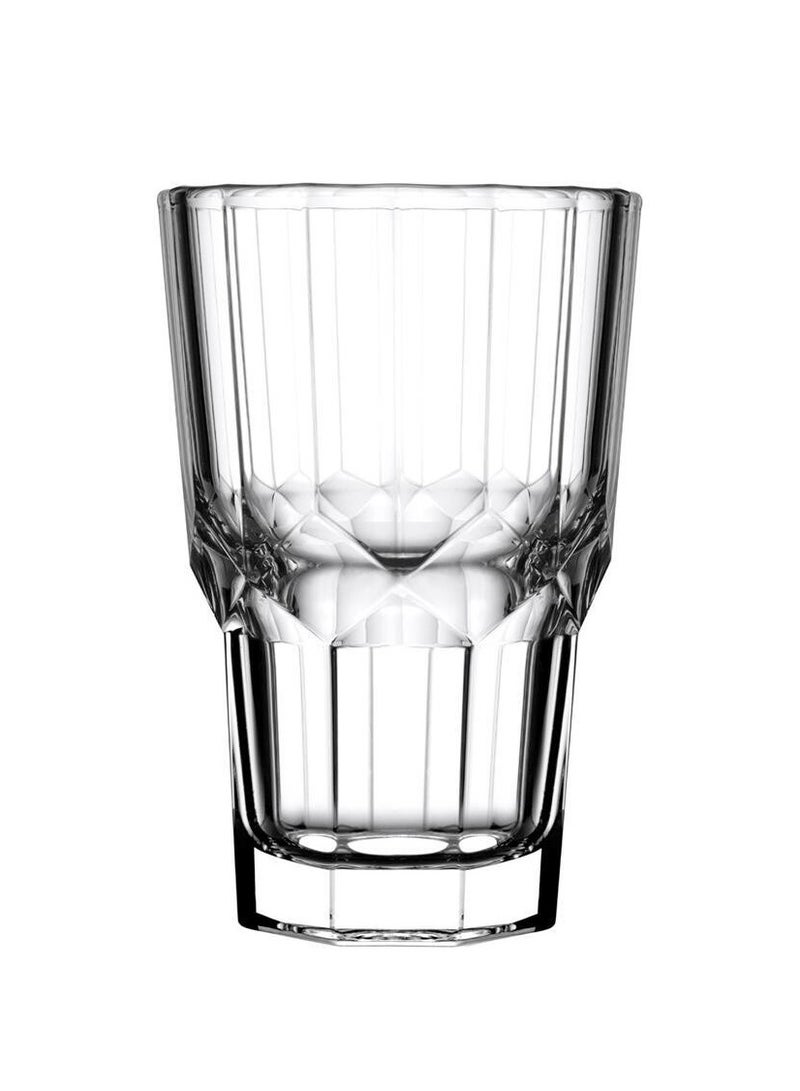 باساباتشي 3 Pieces Serenity Long Drink Glass Set 265 Ml, 120 Mm Height, 70 Mm Diameter Clear - Image 1