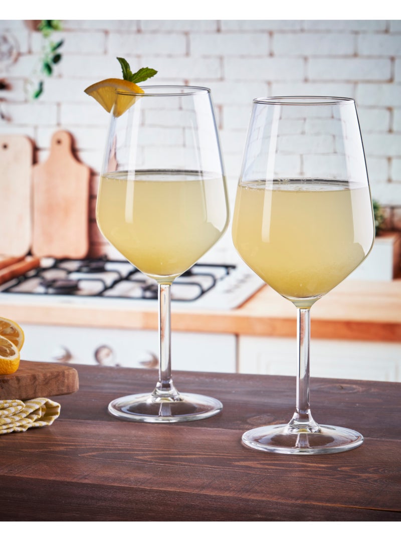 باساباتشي طقم كؤوس نبيذ أحمر أليغرا من قطعتين سعة 490 مل، ارتفاع 217.5 مم، قطر 63.5 مم - Image 4