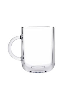 Pasabahce 2 Pieces Iconic Glass Mug Set 330 Ml Clear  - Image 1