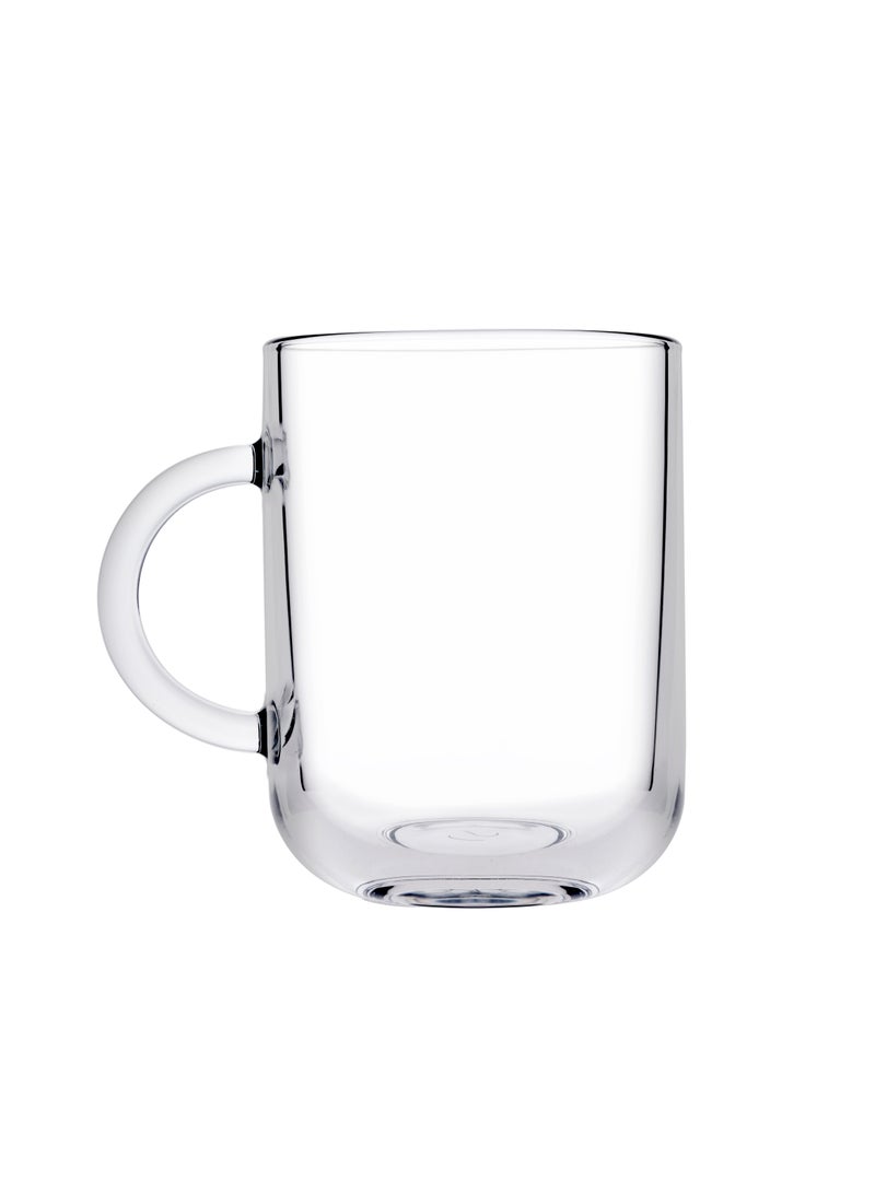 Pasabahce 2 Pieces Iconic Glass Mug Set 330 Ml Clear - Image 1