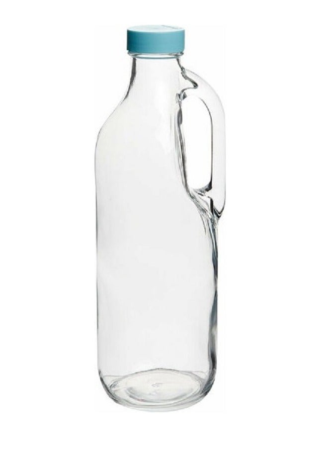 Pasabahce Basic Glass Bottle, 1400 Ml Capacity, 298.5 Mm Height Clear - Image 1