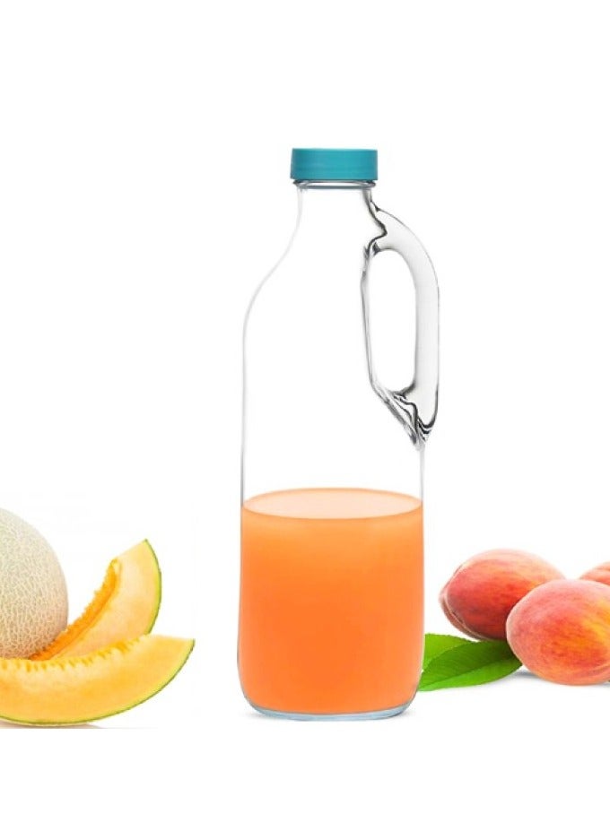 Pasabahce Basic Glass Bottle, 1400 Ml Capacity, 298.5 Mm Height Clear - Image 4