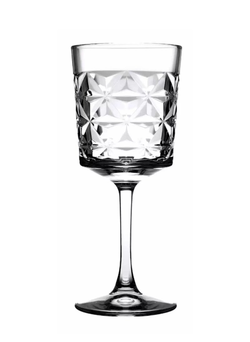 باساباتشي طقم كؤوس نبيذ أحمر استريلا 4 قطع سعة 330 مل، ارتفاع 205 مم، قطر 86.5 مم - Image 1