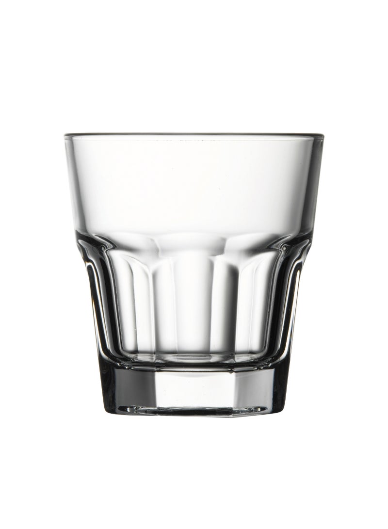 باساباتشي طقم كؤوس ويسكي كازابلانكا 3 قطع سعة 245 مل، ارتفاع 89 مم، قطر 84 مم، مقسّى بالكامل - Image 2