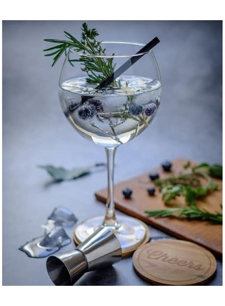باساباتشي 2 Pieces Ambassador Burgundy, Large Wine Glass, 790 Ml, 232 Mm Height, 95 Mm Diameter Clear  - Image 2