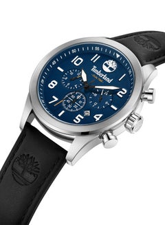 Timberland Men's Timberland Ashmont Multifunction - Mens Watch - Navy Dial, Black Leather Strap  - Image 1