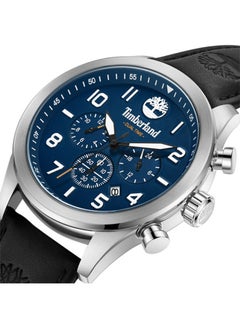 Timberland Men's Timberland Ashmont Multifunction - Mens Watch - Navy Dial, Black Leather Strap  - Image 3