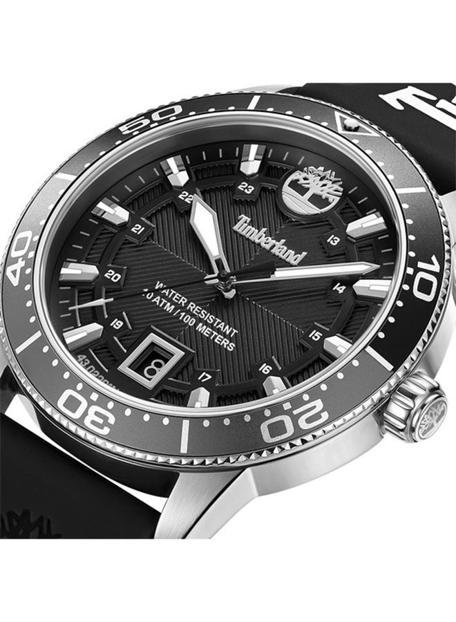Timberland Men's Timberland Longmeadow Quartz - Mens Watch - Black Dial, Black Silicone Strap  - Image 3
